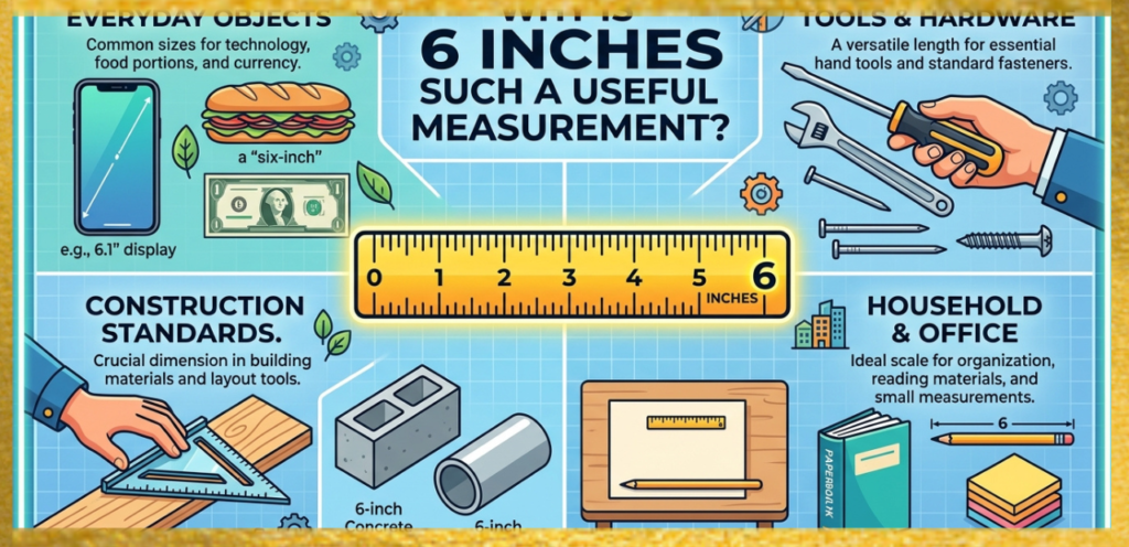 6 Inches Measurement