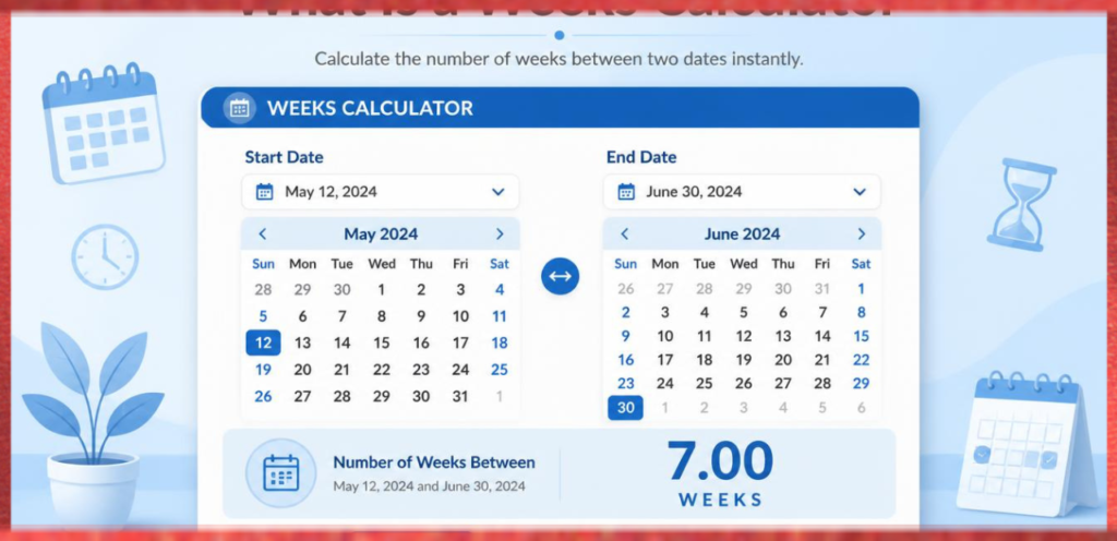 Weeks Calculator