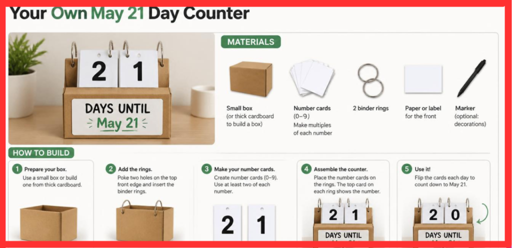 May 21 Day Counter