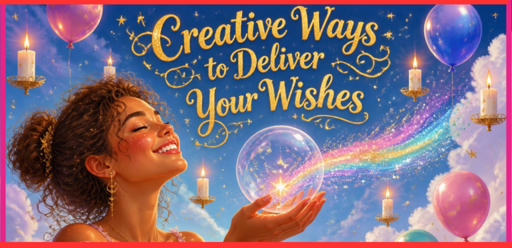 Creative Ways to Deliver Your Wishes