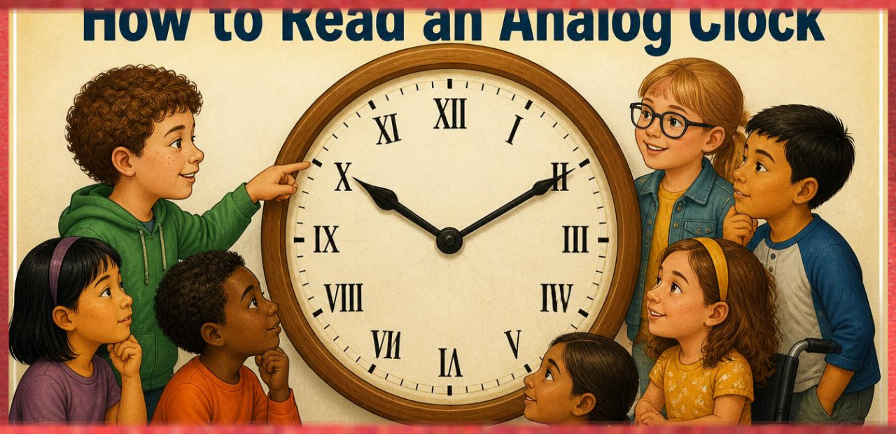 How to Read an Analog Clock