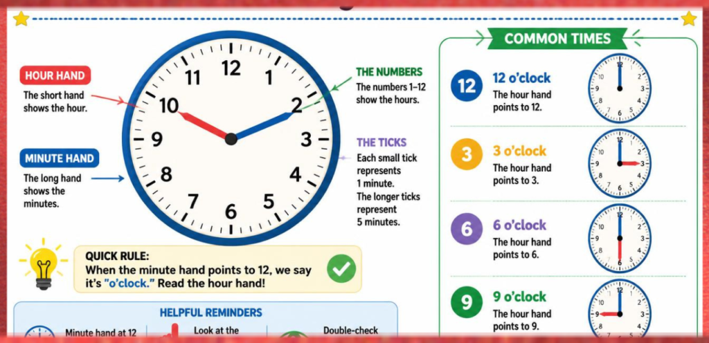 Read an Analog Clock