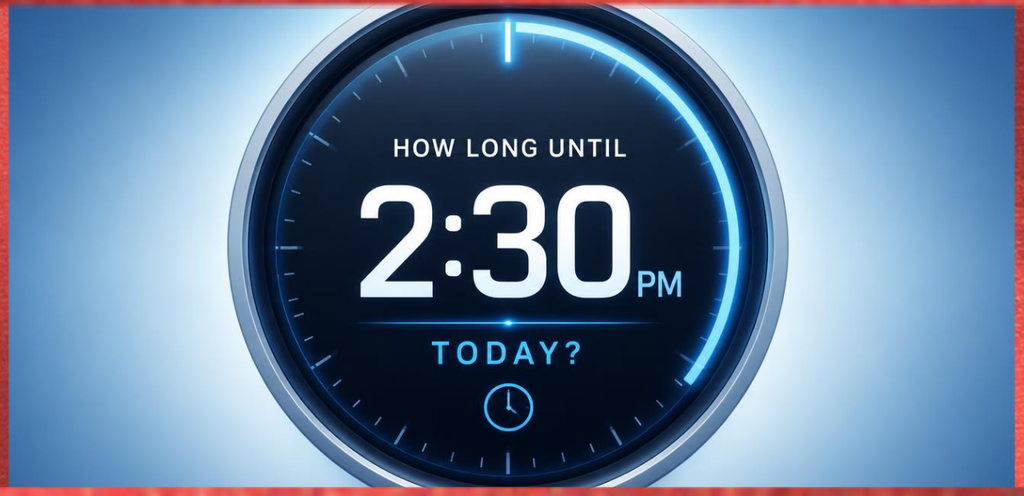How Long Until 2:30 PM?