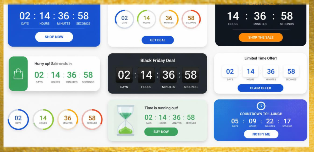Countdown Widgets for Websites