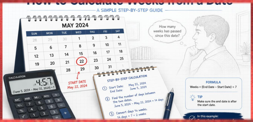 Calculate Weeks from a Date