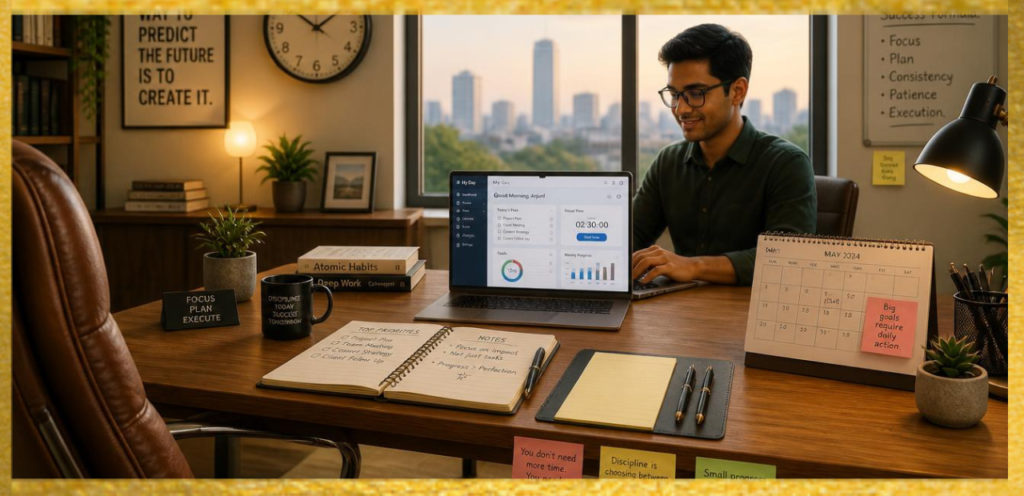 Time Awareness Improves Productivity