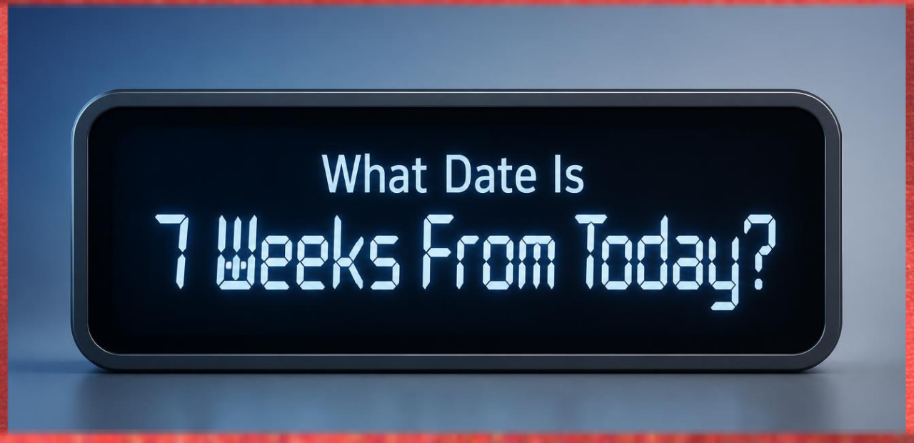 7 weeks from today