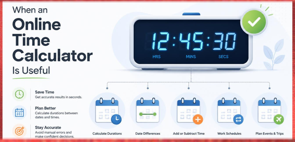 When an Online Time Calculator Is Useful