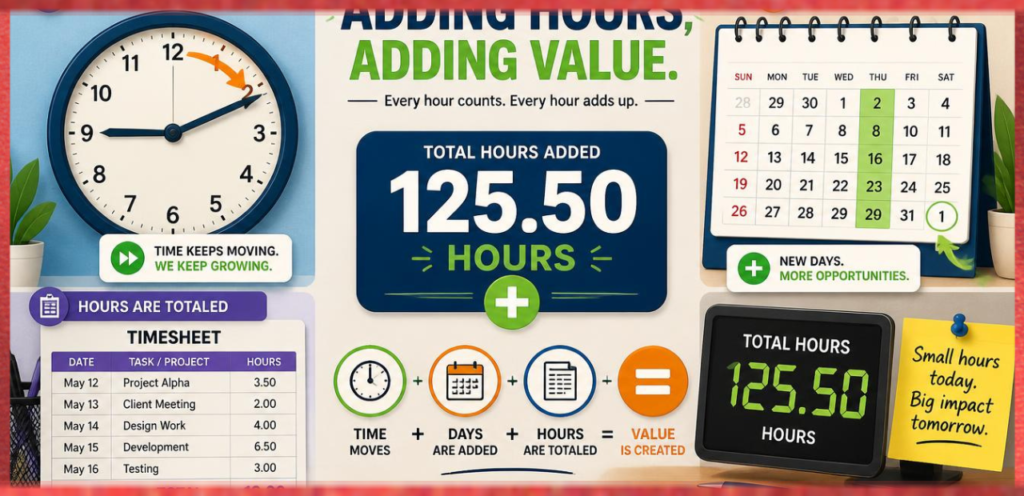 Real-Life Examples of Adding Hours