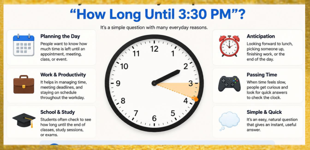 How Long Until 3:30 PM