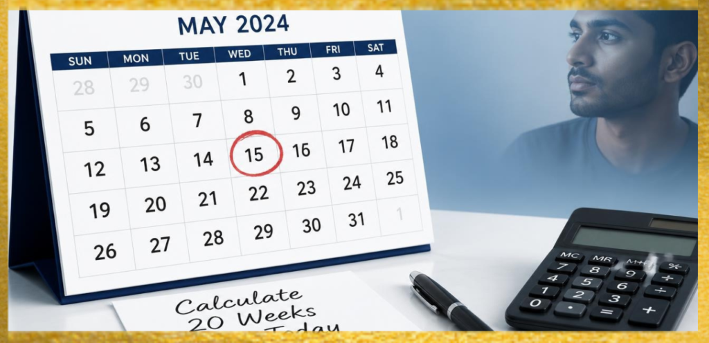 How to Calculate 20 Weeks From Today