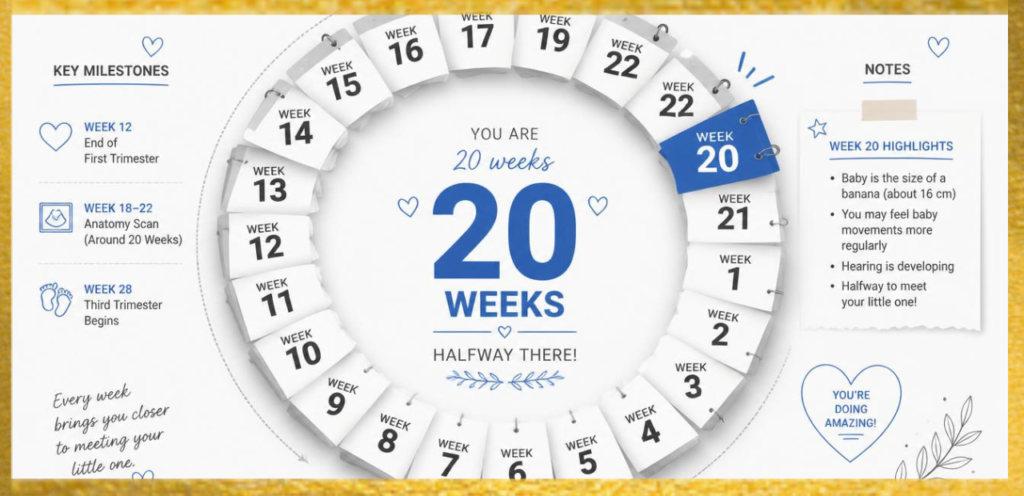 Calendar Progression Around the 20-Week Mark